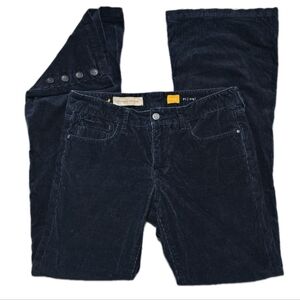 Anthropologie Pilcro Stet Corduroy Boot Cut Flare Navy Women's 29 Bohemian Retro